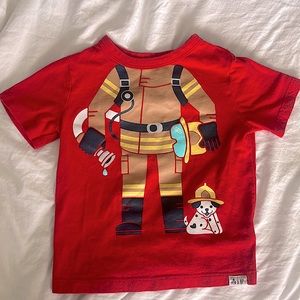 GAP Kids 18-24month fireman shirt. Lightly worn. Like new!